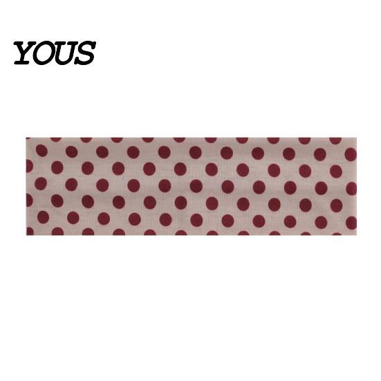 Sweat Absorbing Yoga Headband Retro Polka Dot Headbands for Women, Elastic Soft Hair Bands, Breathable Fitness Cute Stretchy Warp Accessories Workout