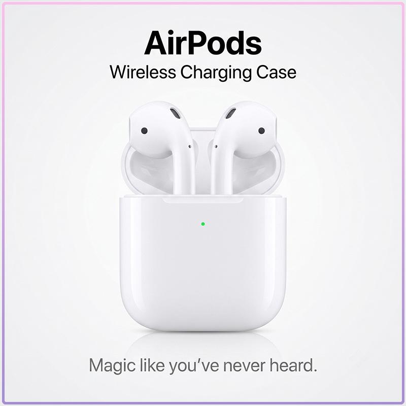 Bluetooth Wireless Headphones Apple AirPods 2 Style Charging Box Touch Sensor HD Voice Call Stereo Bass Wireless Earbuds For All Mobile Phones