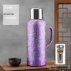 Pure Titanium Large-Capacity Insulated Kettle with Temperature Display - Portable Moka Pot for Home or Outdoor Travel