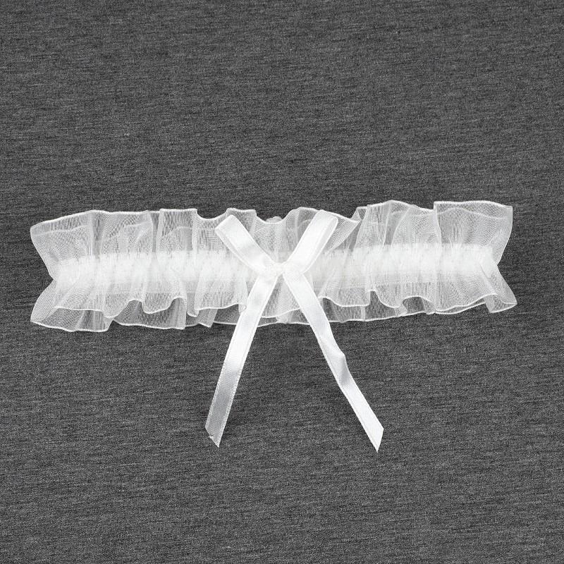 Women Sexy Lace Bowknot Small Bell Garter Belt Goth Lolita Leg Strap Suspender Body Harness Sweet Leg Rings Lingerie Accessories