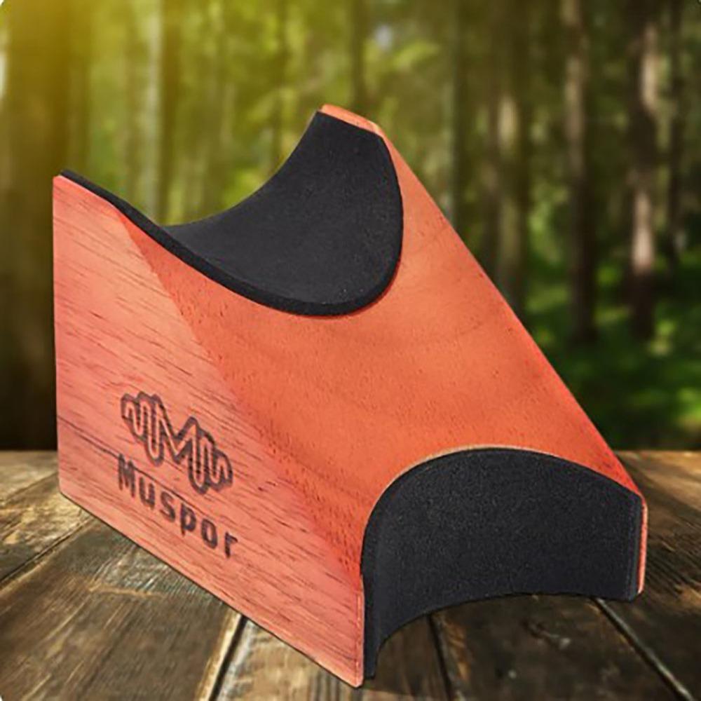 

Accessory Guitar Neck Rest Mahogany with Felt Inserts Neck Rest Bracket Guitar