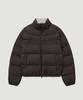 Lmood Kendall Crop Down Puffer Cocoa Brown