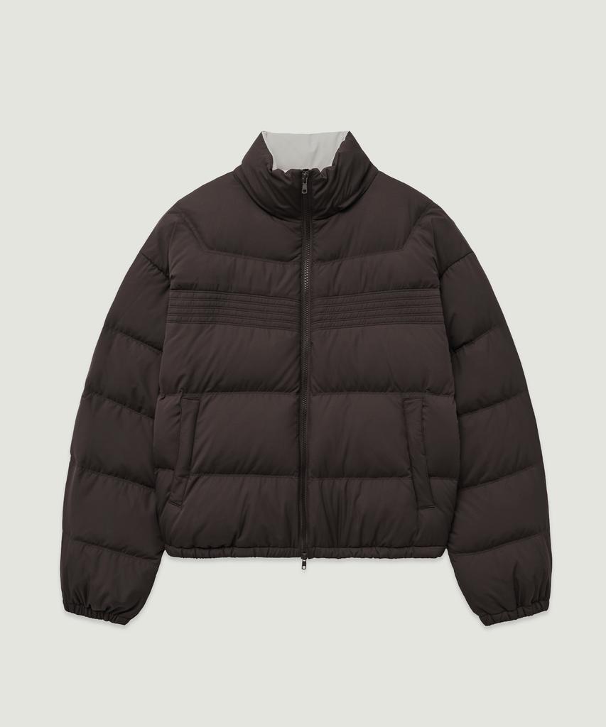 Lmood Kendall Crop Down Puffer Cocoa Brown