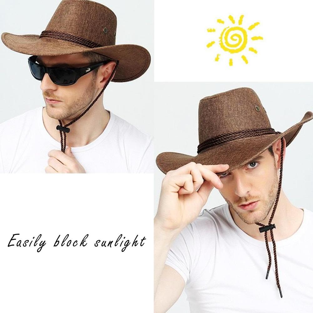 Unisex Cowgirl Hat Cowboy Hat Sun Hat Cowgirl Cap for Women Men Western Cowboy Halloween Cosplay Costume