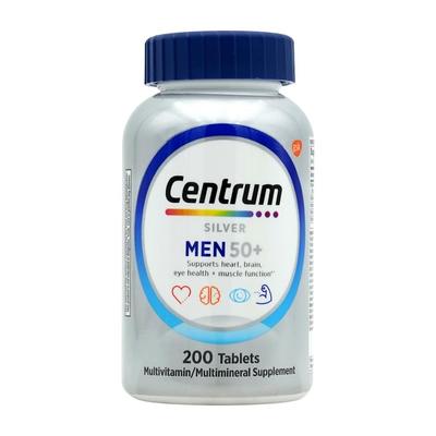 Silver Men 50+, 200 Tablets