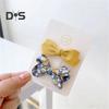 Kids Hairpin Cute Attractive Lovely Elegant Adorable Comfortable Lightweight Princess-style Girls Bowknot Hair Clip Accessories Daily Wear