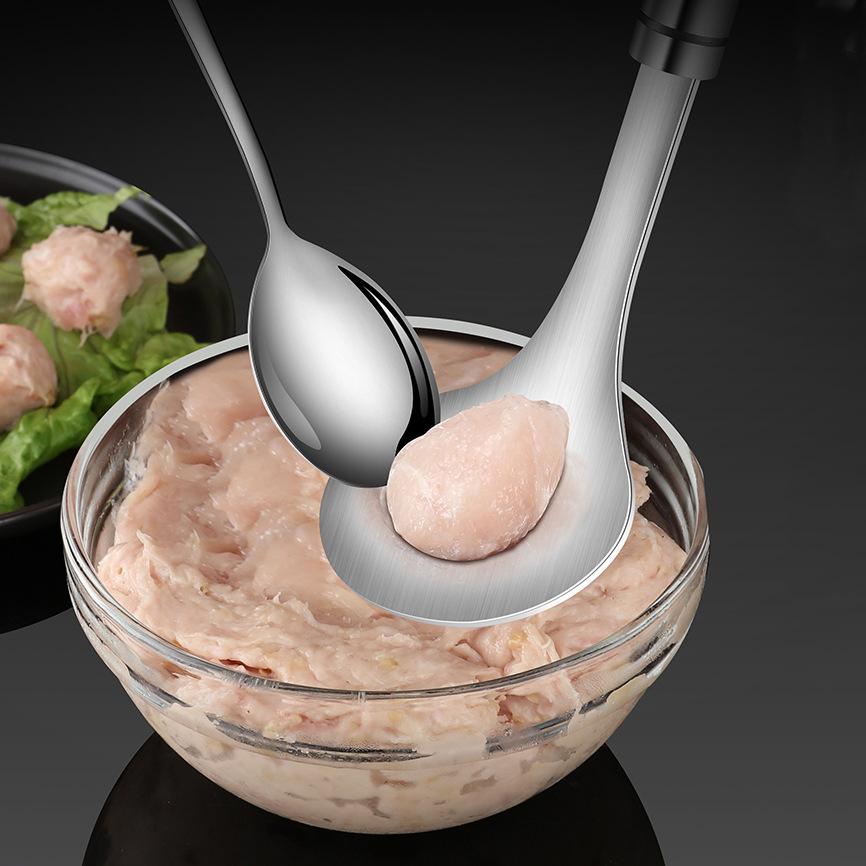 304 Stainless Steel Meatball Maker Home Kitchen Hand Tools Rice Ball Mold Spoon Meatball Artifact