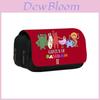 Garten Of Banban Double Layer Pencil Bag With Nylon Material For Students And School Supplies