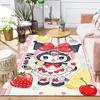 Custom 1Pc Piggy Heart Bow Rug Office Carpet Indoor Outdoor Entrance Doormat Nonslip Soft And Comfortable Living Room D2915300