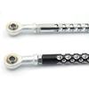 Shift Linkage Gear Shifter Levers for Harley Touring Electra Street Road Wide Tour Glide Road King Trike(Porous&Chrome)