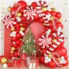 23PCS Christmas Balloons Cane Windmill Candy Christmas Holiday Celebration Birthday Shower Party On-site Indoor Home Decoration