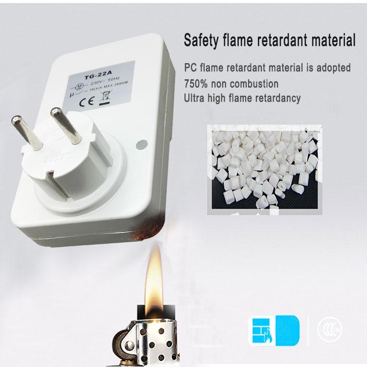 European 16A Mechanical Timer Socket - German/Russian Standard