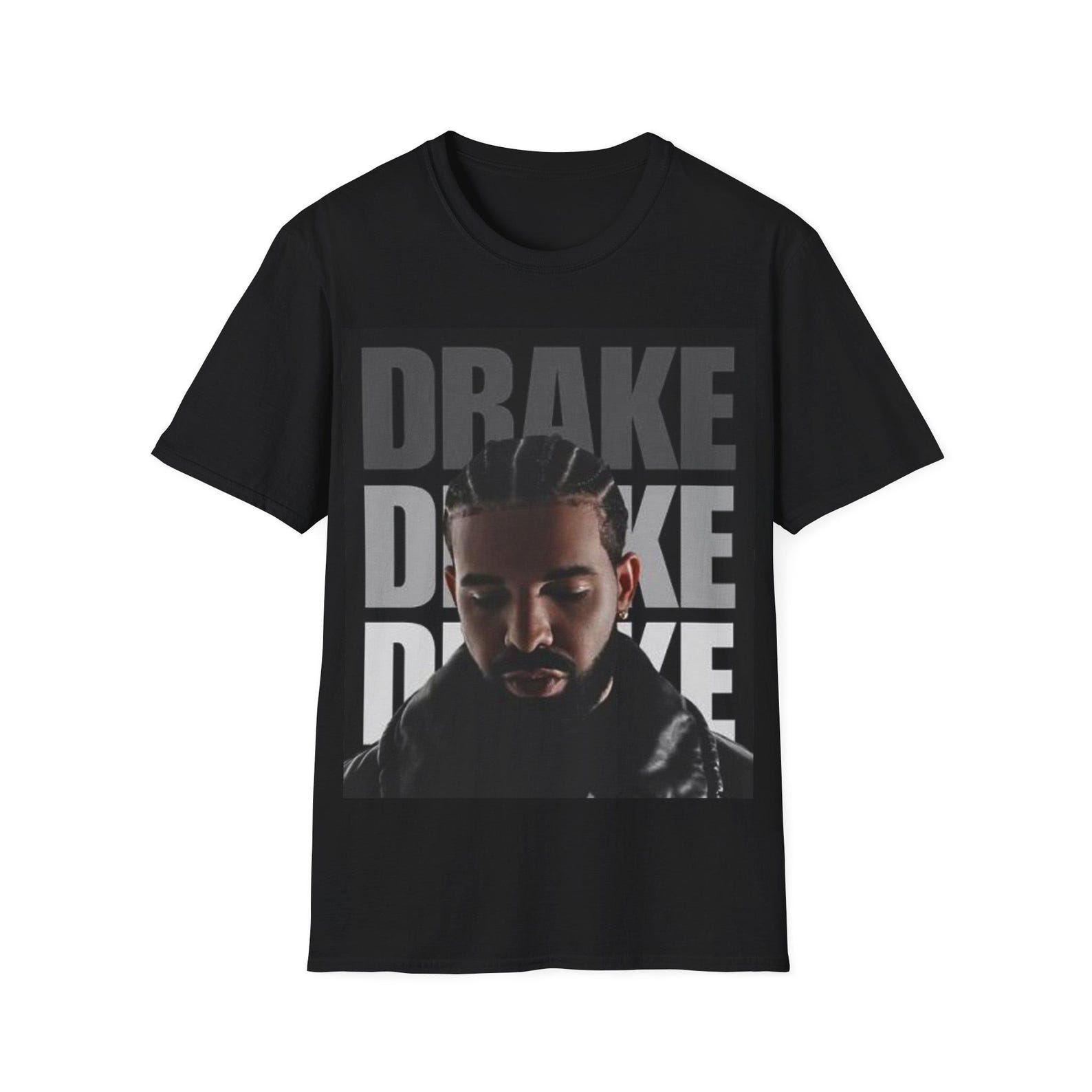 Drake Ice Man Album Art T-Shirt | Rapper Music Tee L
