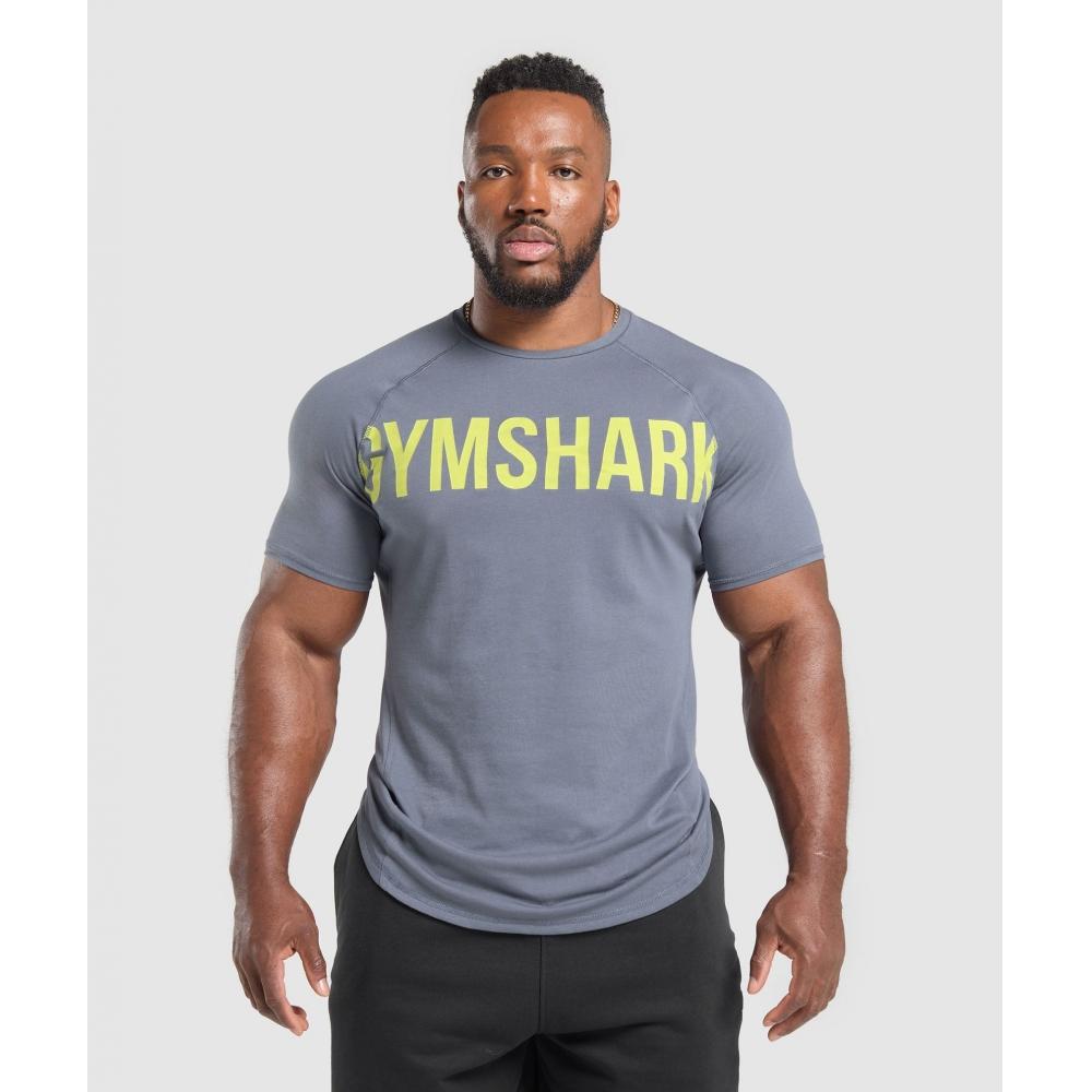 

Gymshark Футболка ImpacT Iron Blue A6a6y ucTm XS
