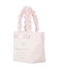 Maison de FLEUR Brand Logo Frill Handle Tote Bag S Black F Tote Bag 08001386400