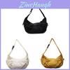 Fashion Nylon Crossbody Bag With Magnetic Snap And Inner Zipper Pocket