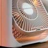 Three Gear Adjustable Fan USB Five Hole Multifunctional Desktop Atomizing Humidifier Night Light Air Cooler Five Hole Spray Fan