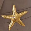 Corsage Pin Starfish Shape Brooch Unique Brooch Pin Clothing Brooch Alloy Texture for Friendship and Celebration