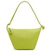 Loewe Hammock Hobo Embossed Letter Puzzle Zipper Closure Leather Hobo Bag Women Hobo Bag Grass-Green A538G13X01-1718