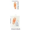 2pcs/pack Cute Colorful Small Large Metal Paper Clip Bookmark Kawaii Stationery Paperclips Planner Clips Office School Supplies