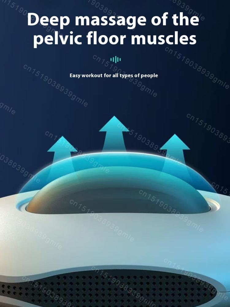 Entraîneur Musculaire du Plancher Pelvien pour Hommes Femmes Entretien Facile Coussin d'Assise Confortable Dispositif de Renforcement des Hanches Télécommande