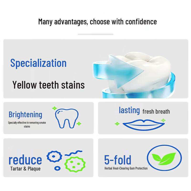 He Feng Yu Morning & Evening Toothpaste Set