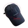 Unisex Baseball Hat Breathable Adjustable Fit Embroidered Lettering For Casual Sports Wear