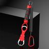 Takumi Aluminum Alloy Fish Controller: Corrosion-Resistant Long Handle Gripper & Fishing Pliers with Scale