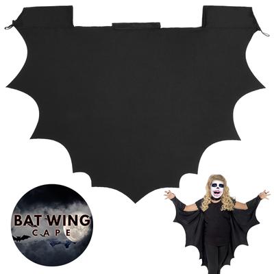 Halloween Cape Black One Piece Bat Cloak Halloween Cosplay Costumes