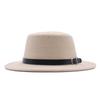 New Western cowboy hat, Tibetan wool top hat, men's and women's autumn/winter outdoor ox-head accessory, travel riding hat