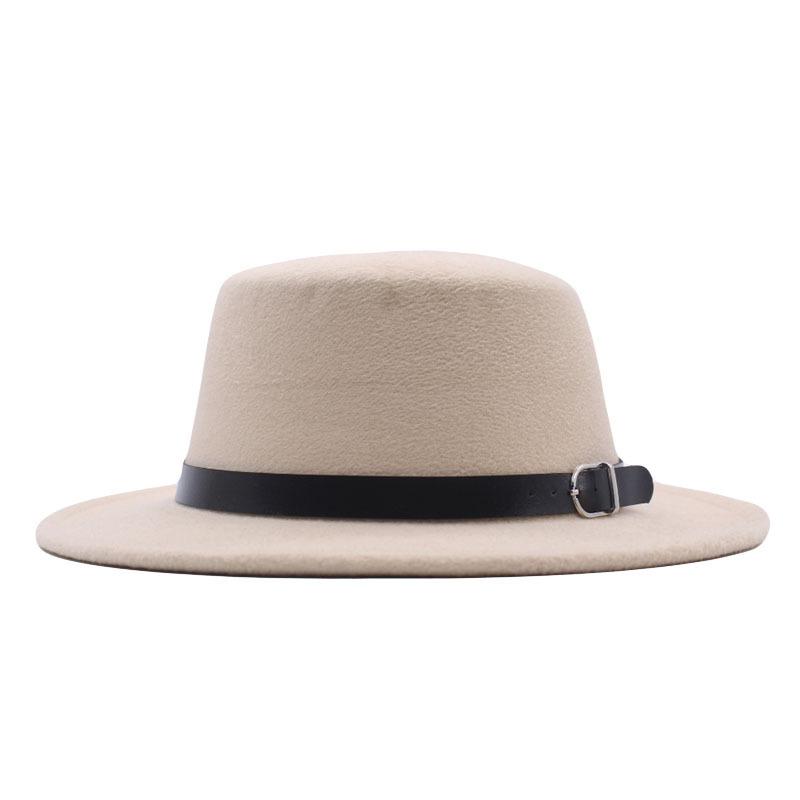 New Western cowboy hat, Tibetan wool top hat, men's and women's autumn/winter outdoor ox-head accessory, travel riding hat