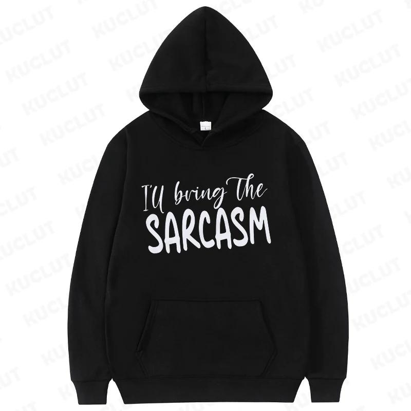 Funny Team Bride Hoodies Clothes I'll Bring The Chaos Booze Loose Pullover Hooded Sweatshirt Girls Bachelorette Party Sportwear