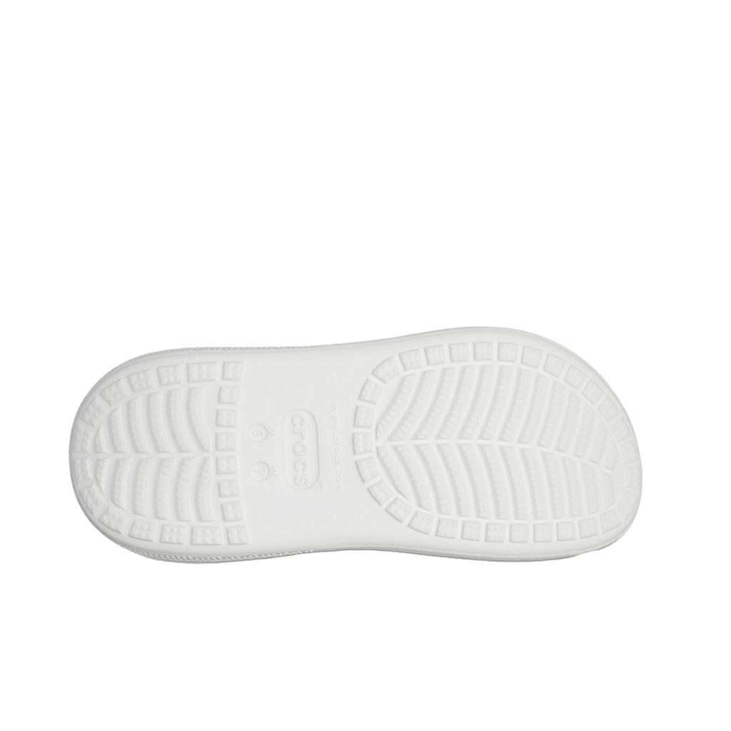 Crocs Crush Clog EVA Made in Stars Seaside Essay Handwritten Graffiti Beach Casual Comfortable Hole Shoes Women's White