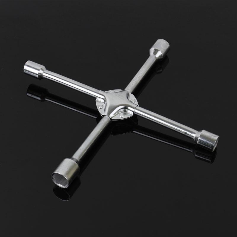 Foldable Cross Hex Socket Tire Wrench for Car Tire Removal