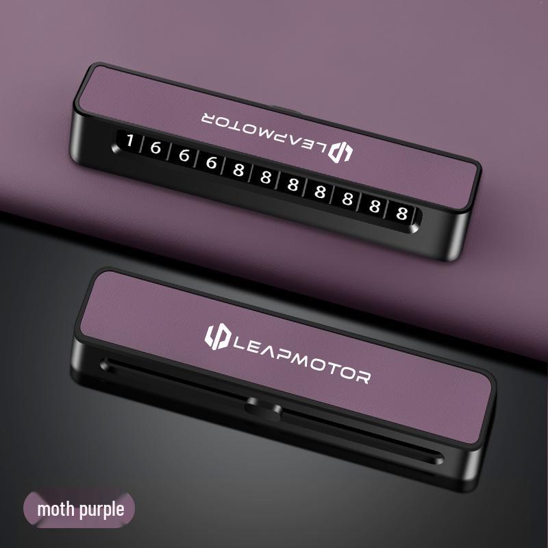 Leapmotor C11 Car Phone Mount and Temporary Parking Plate for B10 and T03 Models