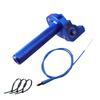 Motorcycle 22mm Quick Twist Throttle Grips Universal Throttle Cable For CRF50 KLX SSR TTR 110 125 150 200 250cc Dirt Pit Bike Throttles 2
