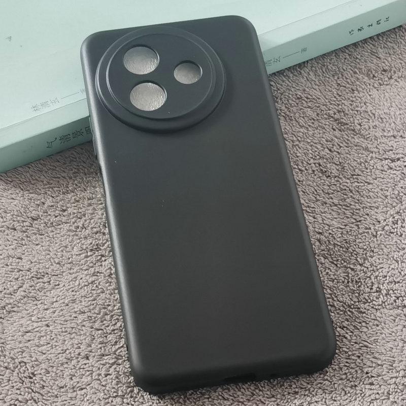Matte Case For Vivo Y39 5G V2436 Simple Black Soft Silicone Phone Case For Vivo Y 39 5G Case VivoY39 Protective Back Cover Vivo Y39 5G чёрный
