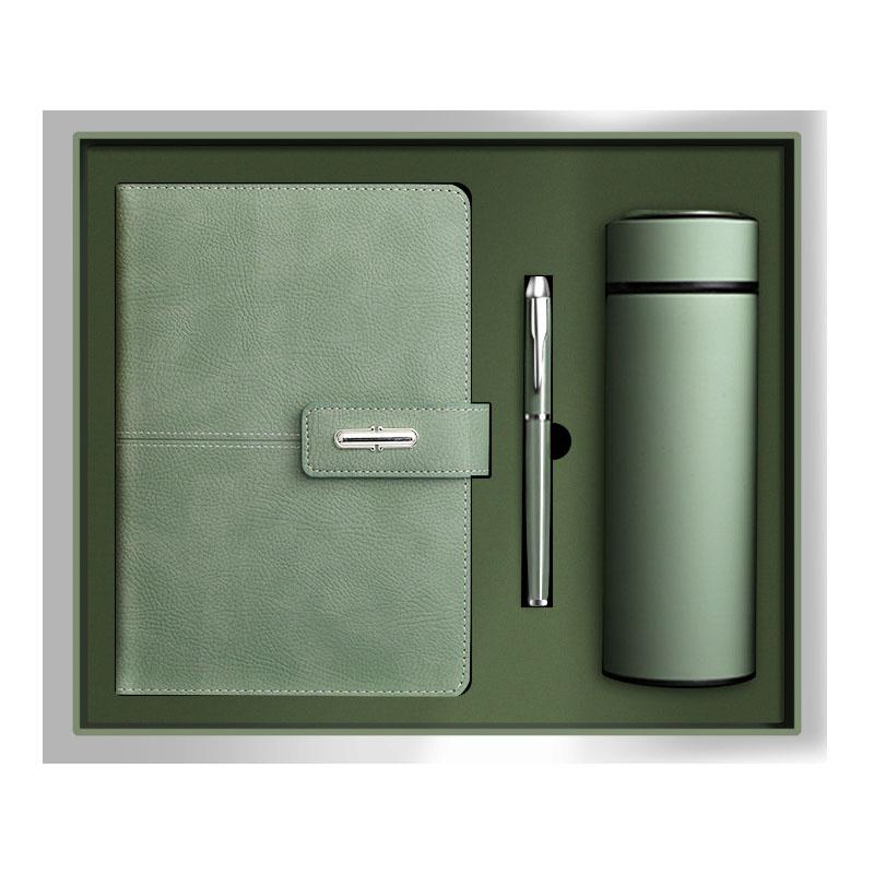 Customized Pu Leather Note Book Corporate Gift Set A5 Journal  Promotional Luxury Business Gift Items Notebook With Pen