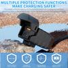 Motorcycle USB Charger, Dual USB Type C 30W PD & QC 3.0 Motorcycle Phone Charger With Voltmeter & ON/Off Switch, Waterproof ATV/Motorcycle/Dirt Bike