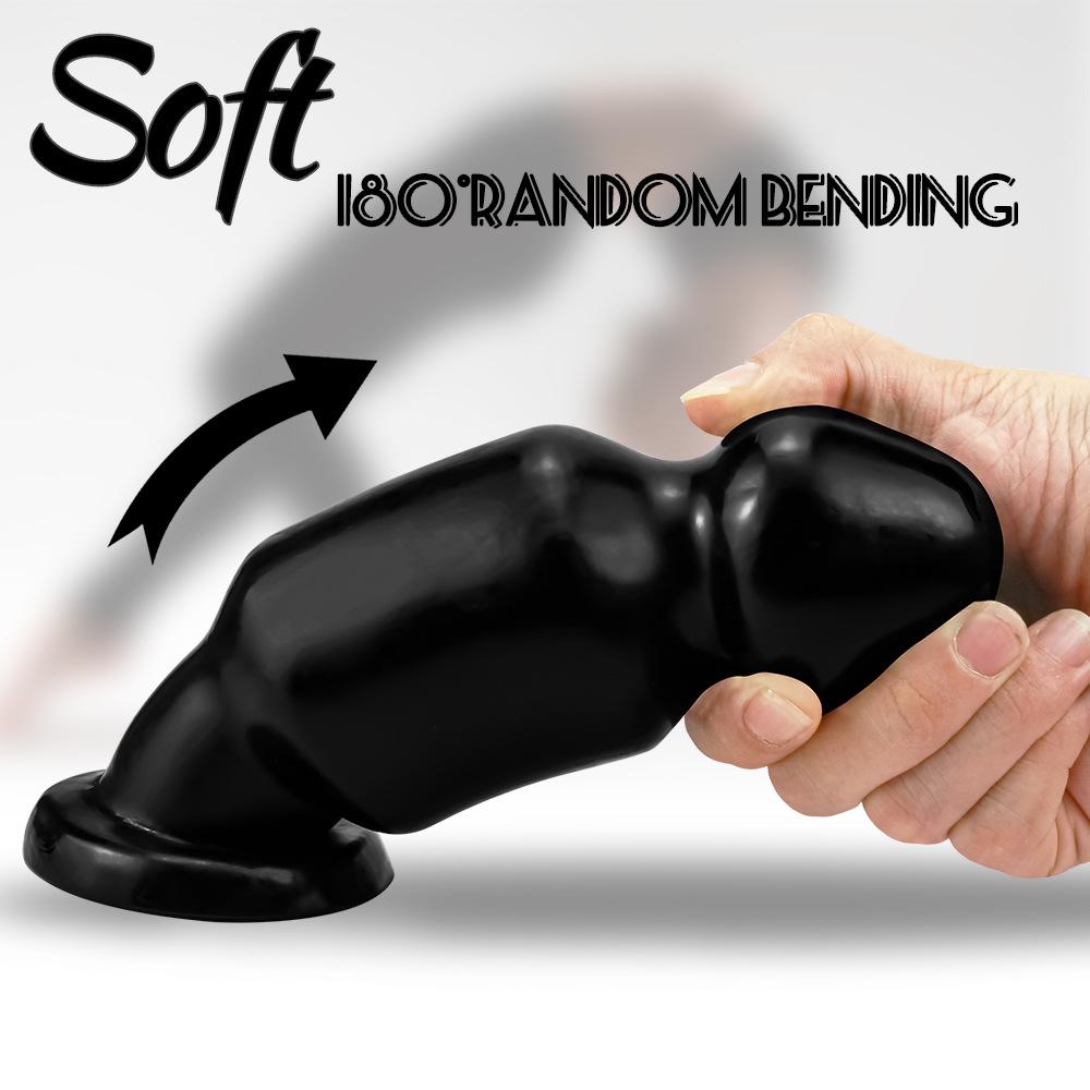 Mushroom Head Anal Plug - Stretching Trainer, Prostate Massager & SM Sex Toy for Men & Women