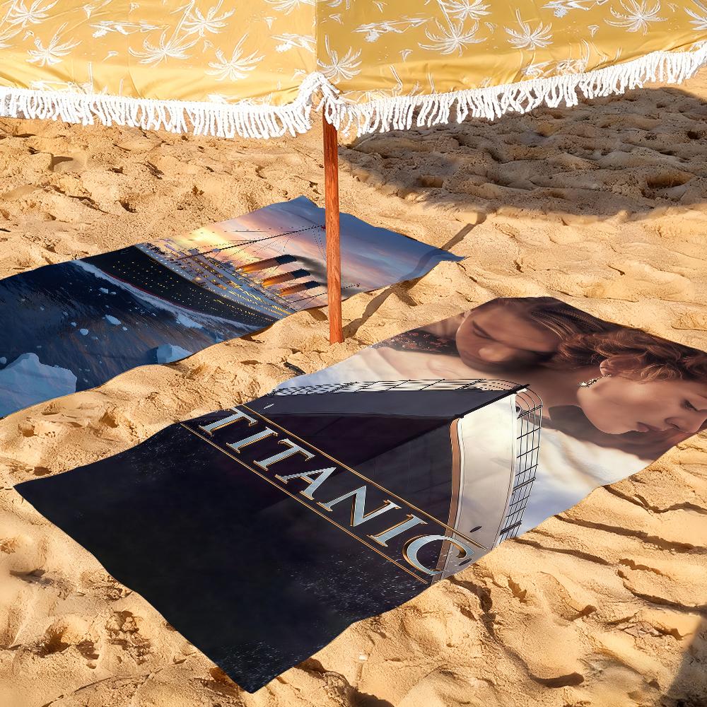 Movie T-titanic Towel For Beaches Yoga Studios Gyms Hot Springs Swimming Pools And Picnics