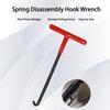 Auto Repair Exhaust Pipe Spring Disassembly And Assembly Pull Hook Spring Hook Disassembly And Assembly Bent Hook Wrench