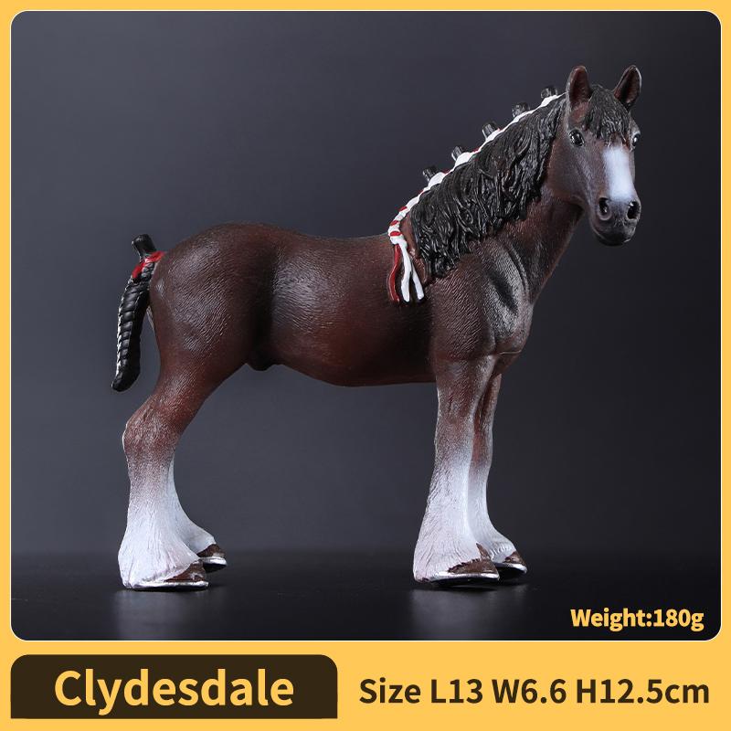 Realistic Wild Horse Action Figure Plaything - Collector-Worthy Animales Miniature Children-Friendly Perfect Present for Animal Lovers
