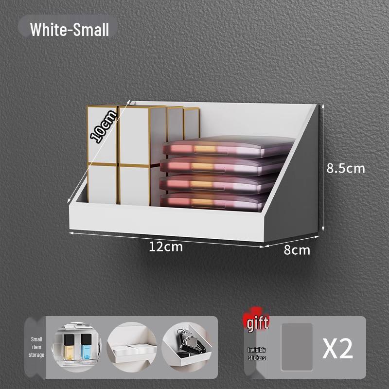 Wandmontierter Badezimmerspiegelschrank Aufbewahrungsbox für Kosmetik & Lippenstift