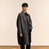 CROQUIS Men's 2024 Winter Wool Blend Lapel Coat