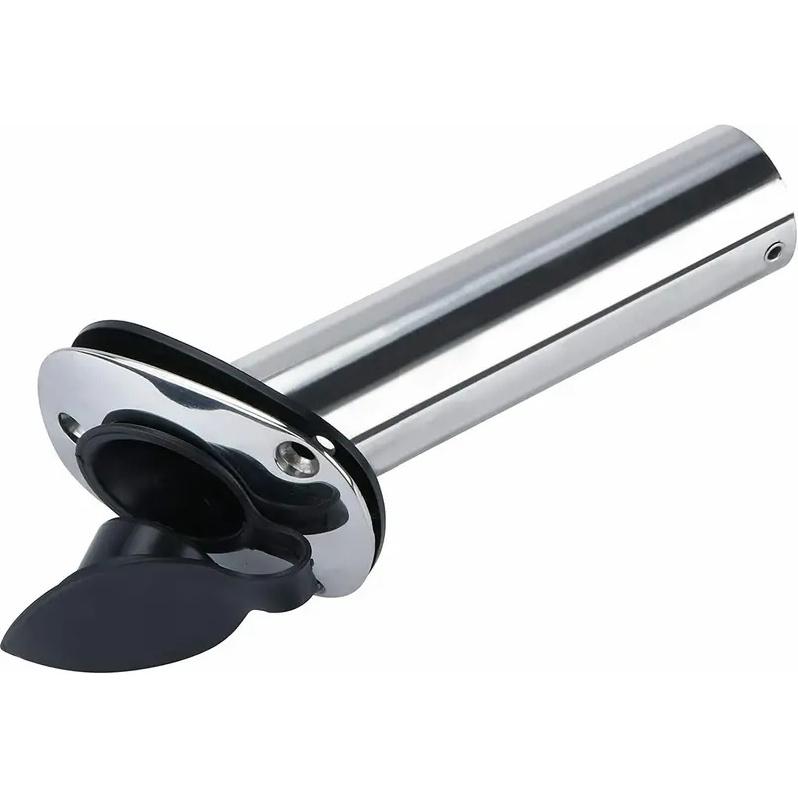 2X Stainless Steel Flush Mount Boat Fishing Rod Holder 30 Degree Rod Pod for Marine Boat