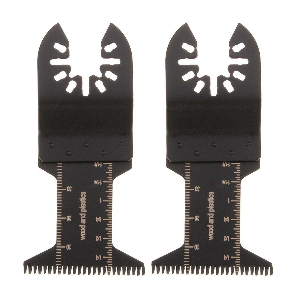 10 Piezas 34mm Hojas de Sierra Oscilante,Multifuncional Cuchilla de Sierra Cuchillas Oscilantes Herramienta de Acero de Carbono para Cortar Madera,Pl/ásticos,Metales Blandos para Hacer Cortes Precisos