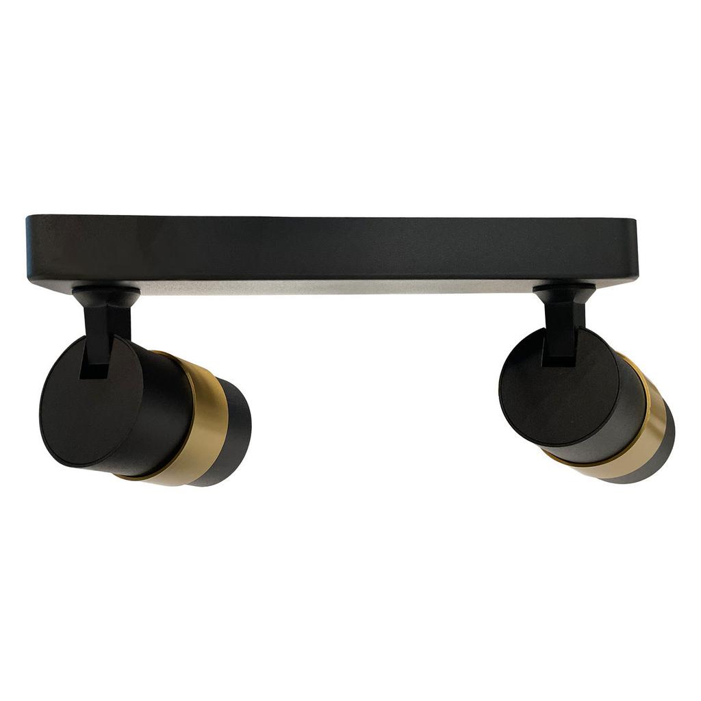 Reflektor Anillo 2 Gu10 Czarny Light Prestige Lp-770/2W Bk