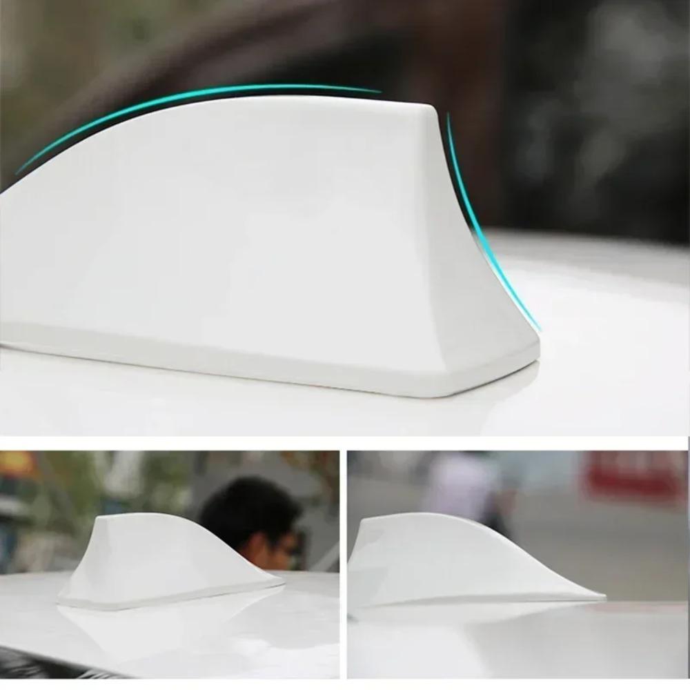 Universal Car Shark Fin Antenna Cover Base Replacement Radio Signal Aerials Roof Exterior Accessories Decoration Car Styling