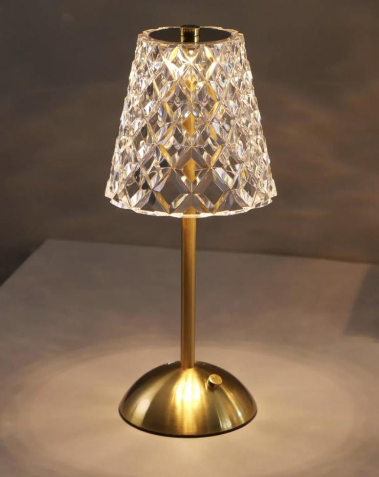 Modern Luxury Eco-Friendly Rechargeable Ambient LED Table Lamp
